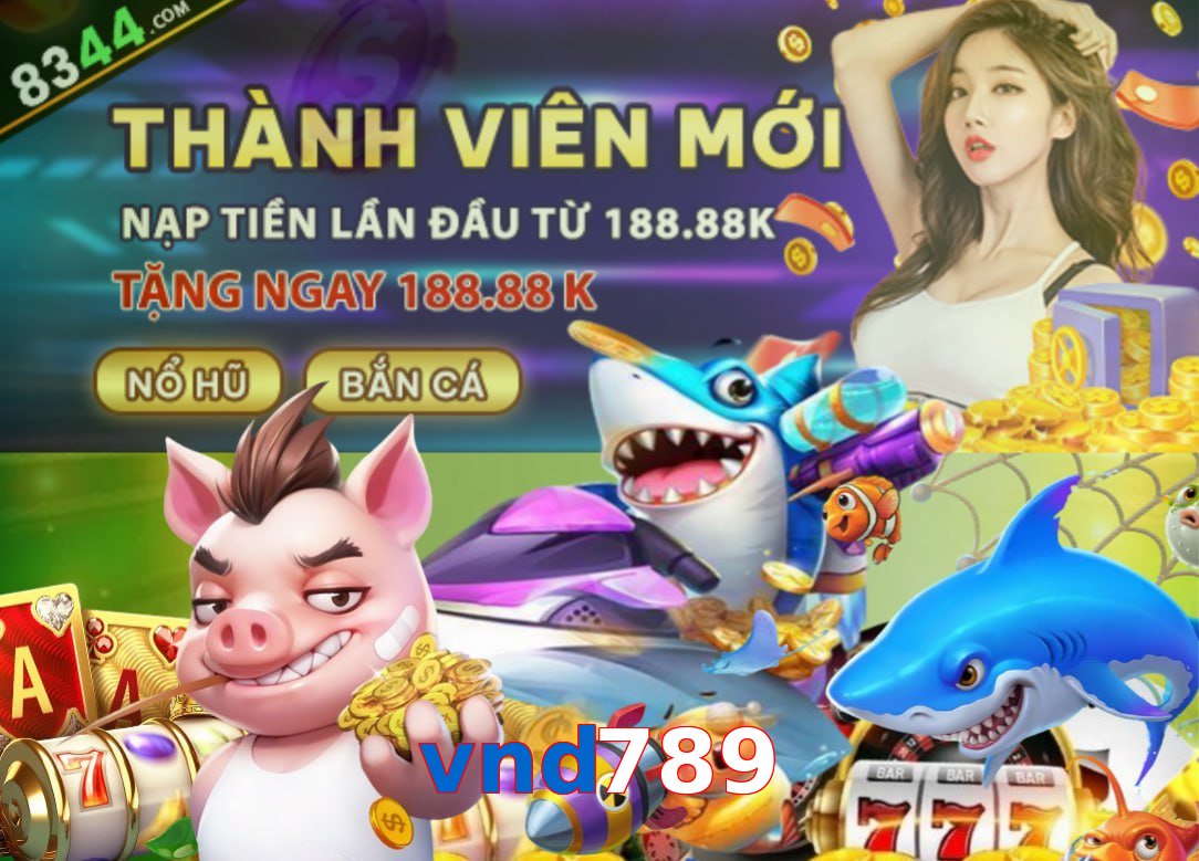 Trò chơi Slot được yêu thích tại vnd789